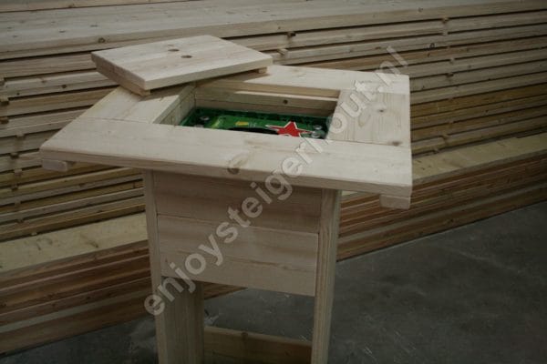 BIER-hangtafel - Enjoy Steigerhout - 1