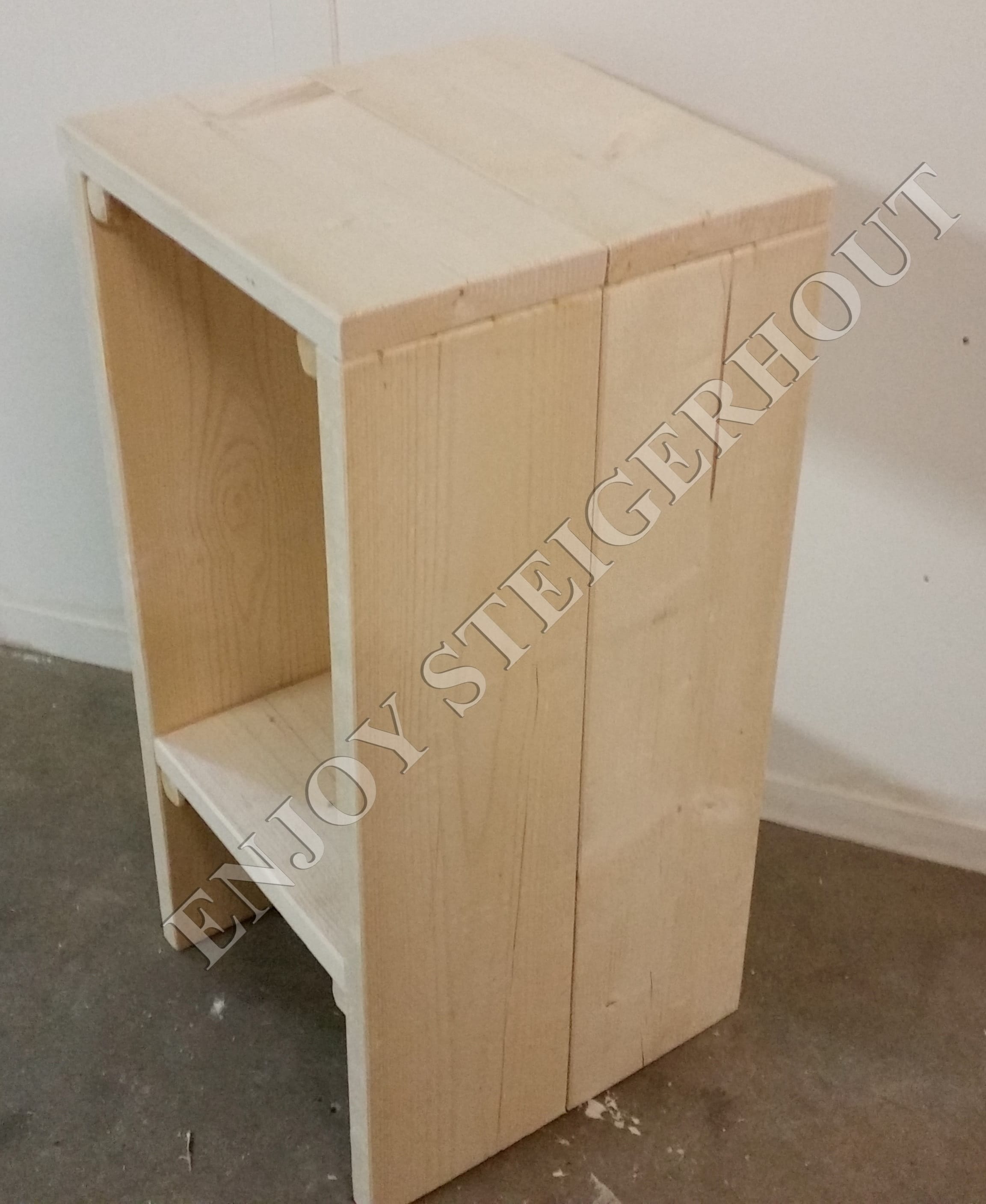 Barkruk XL - Enjoy Steigerhout - 3