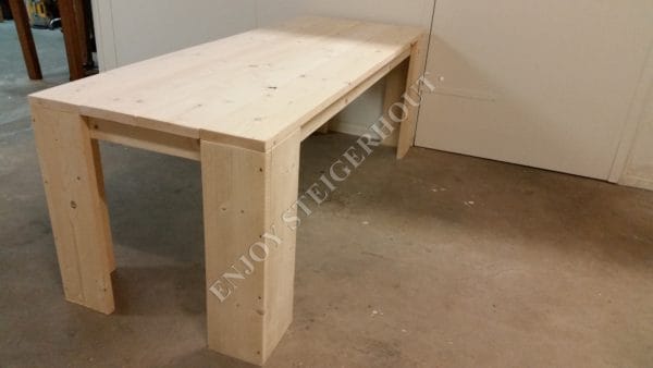 Eettafel BASIC - Enjoy Steigerhout - 1