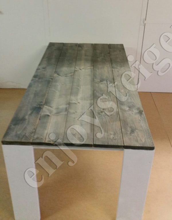 Eettafel BASIC - Enjoy Steigerhout - 2