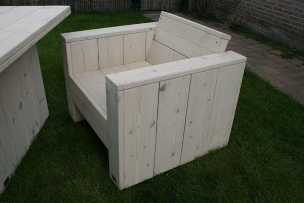 Luxe stoel - Enjoy Steigerhout - 2