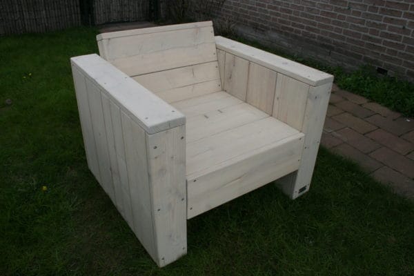 Luxe stoel - Enjoy Steigerhout - 3