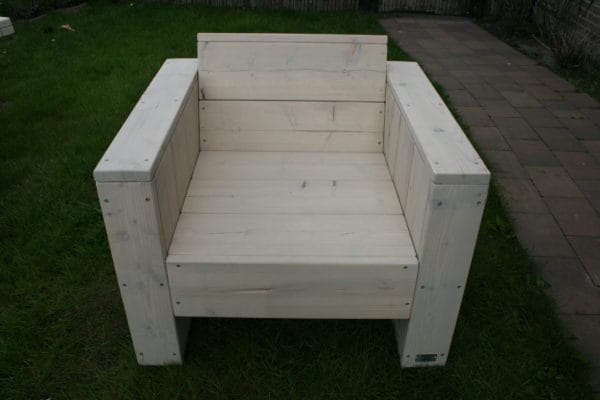 Luxe stoel - Enjoy Steigerhout - 4