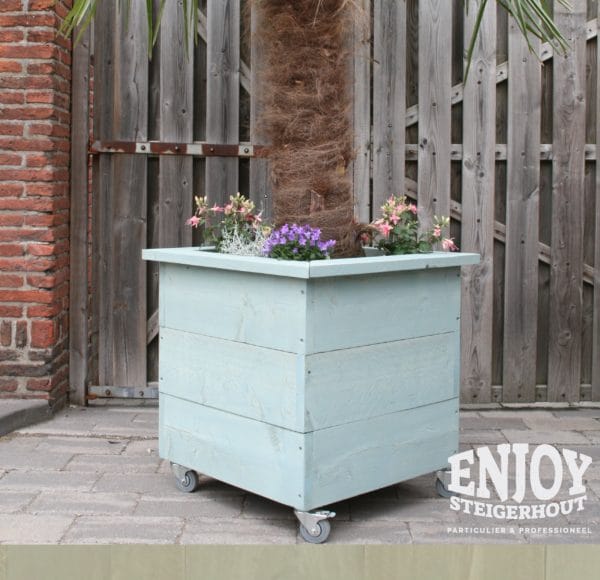 Enjoy Steigerhout - plantenbak 2