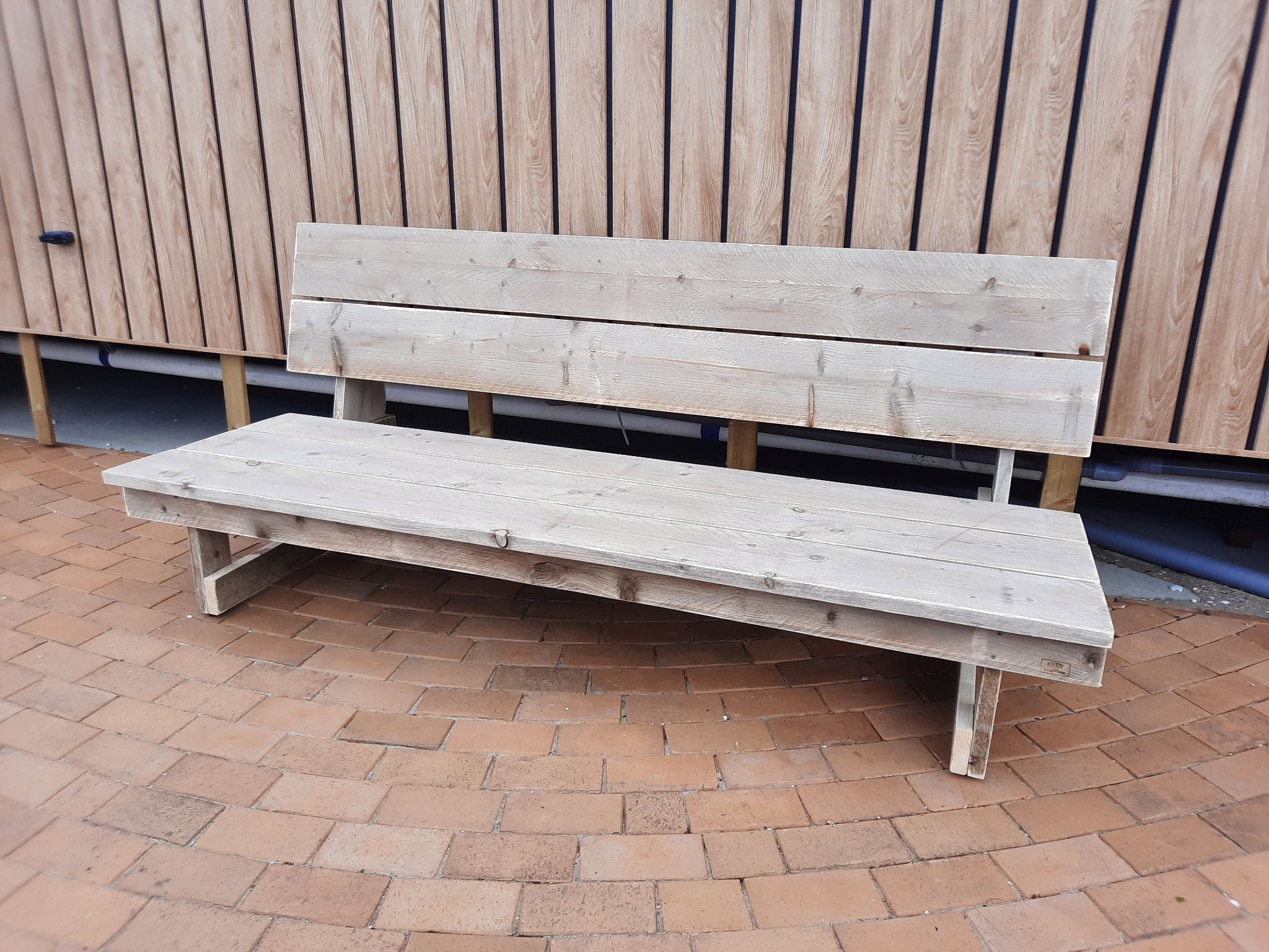 Loungebank BEACH steigerhout - Afbeelding 2