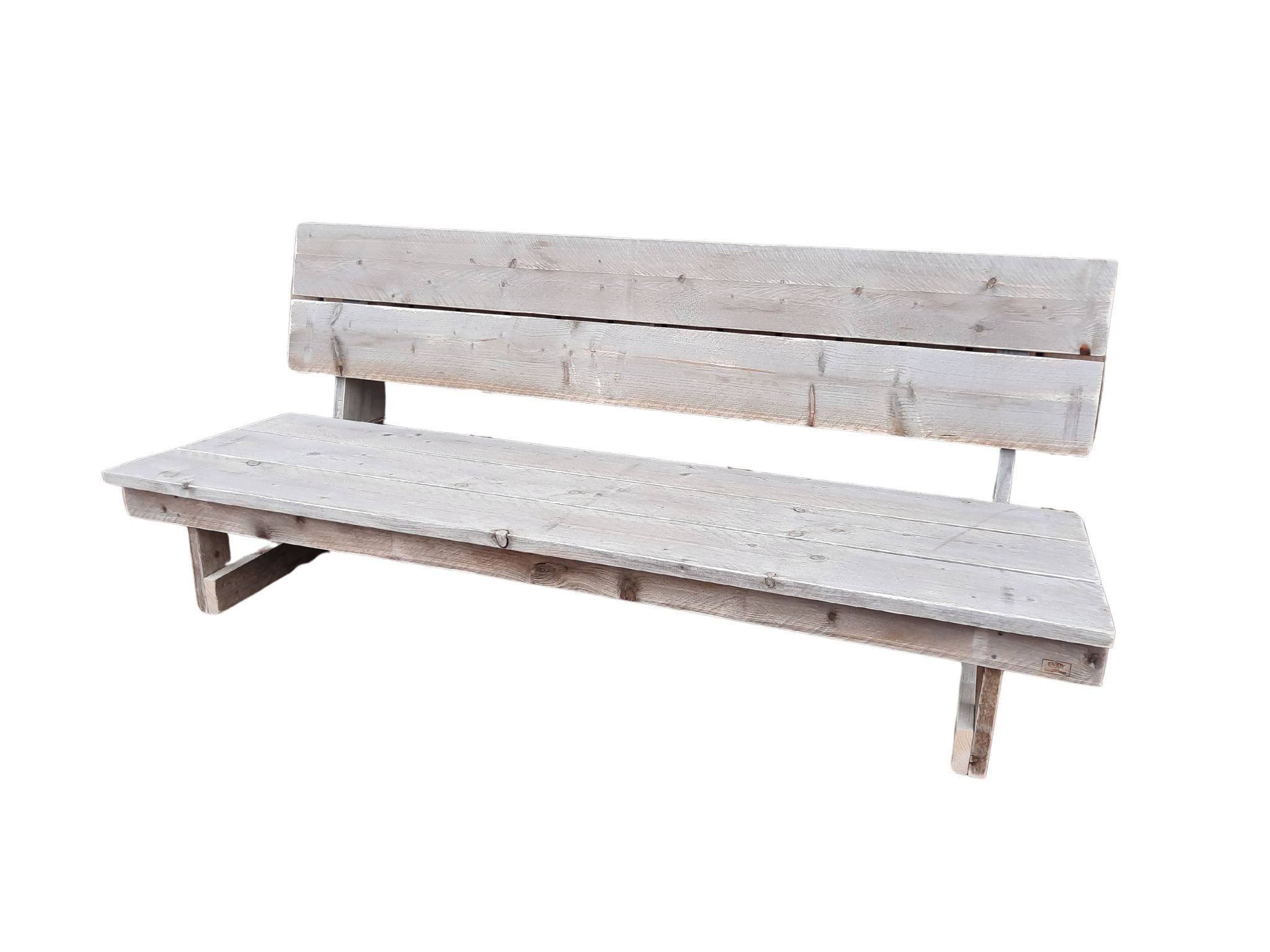 steigerhouten loungebank