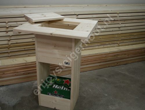 BIER-hangtafel – Enjoy Steigerhout – 4 BIER-hangtafel - Enjoy Steigerhout - 4