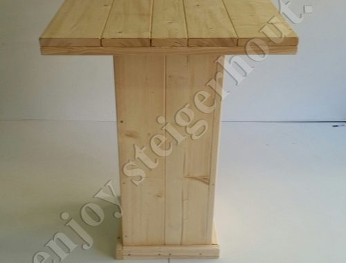 Bartafel vierkant – Enjoy Steigerhout – 1 Bartafel vierkant - Enjoy Steigerhout - 1