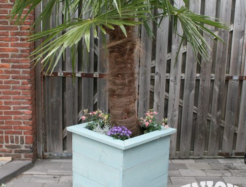 Enjoy Steigerhout - plantenbak 1