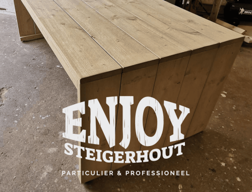 steigerhout picknicktafel steigerhouten picknicktafel