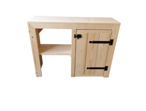 robuust dressoir 1 deurtje steigerhout