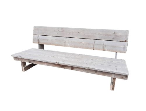 steigerhouten loungebank