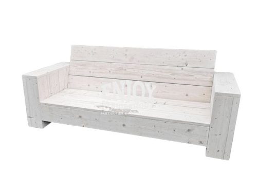 steigerhouten loungebank Mika recht